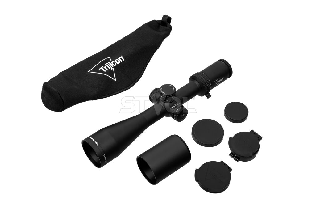 Прицел оптический TRIJICON Tenmile 5-25x50 (30 мм) illum. MRAD Crosshair SFP Red Фото 5