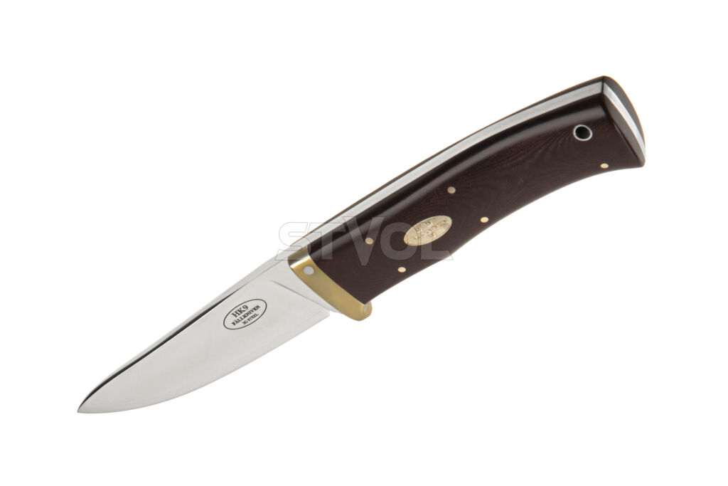 Нож Fallkniven HK9 "Hunting knife #9" 3G, maroon micarta
