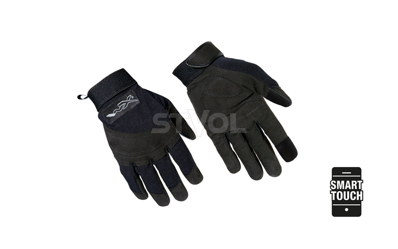 Перчатки Wiley X з натуральної або копозиційної шкіри G750LA APX SmartTouch Black Size L фото