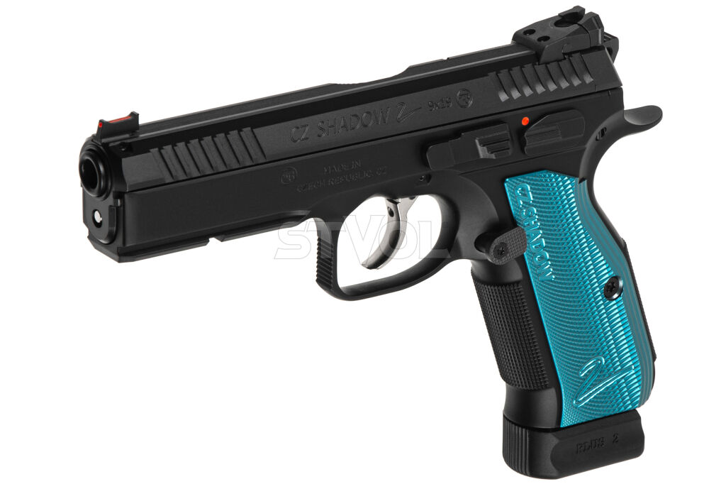 Пістолет спортивний CZ Shadow 2 кал.9x19, 19rnd, manual safety, nickel black фото 3