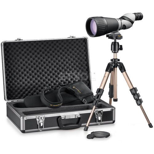 Труба підзорна Leupold Kenai 2 25-60x80 HD Straight Kit Gray / Black фото 2