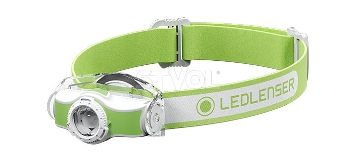Фонарь налобный Ledlenser MH3 Green&White (коробка)
