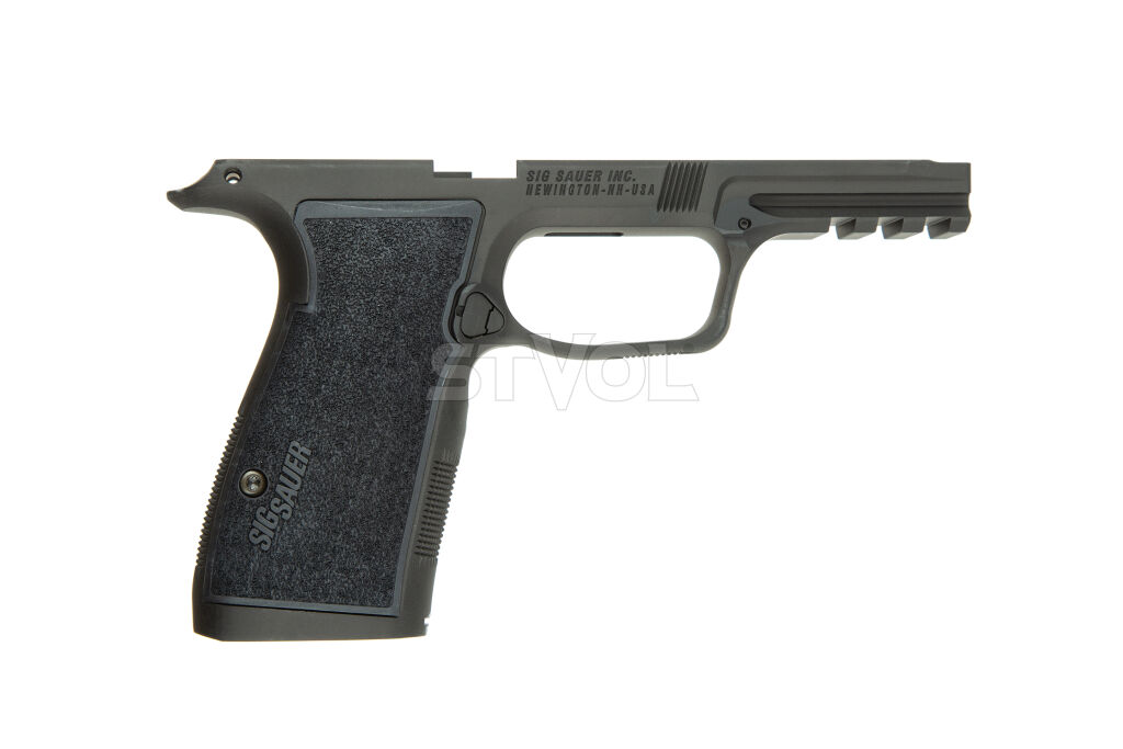 Рама пистолета Sig Sauer P365X-MACRO, AXG, POLYMER GRIP PANELS, Black