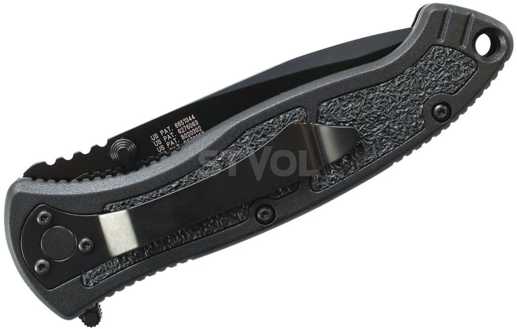 Нож Smith&Wesson S.W.A.T. Drop Point Black Large Фото 2