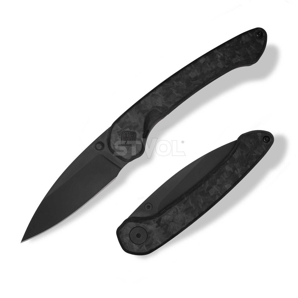 Ніж Ocaso "Seaton", Large, Carbon Fiber, Black фото