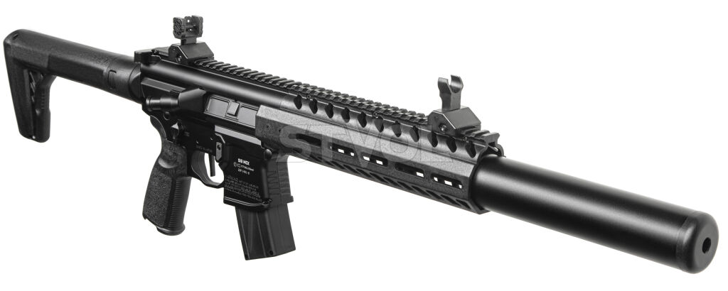 Гвинтівка пневматична Sig Sauer MCX GEN II кал.177 чорна фото 3