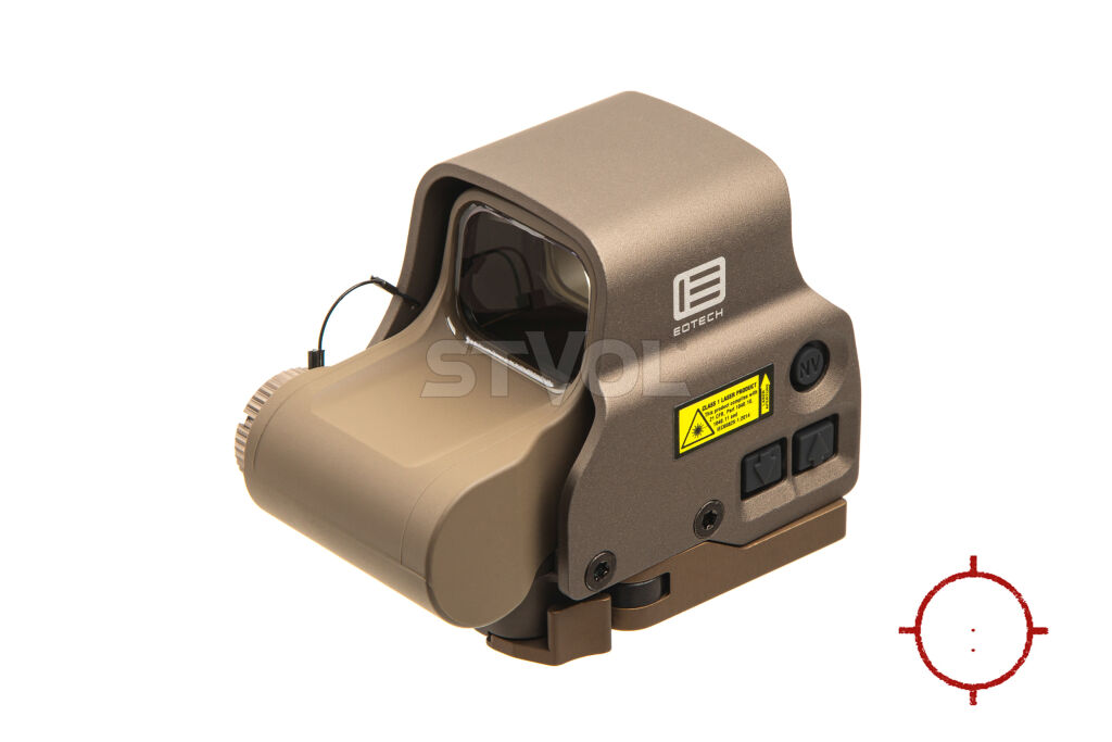 Прицел коллиматорный EOTech Tan 68MOA/1MOA (две точки) совместим с NV