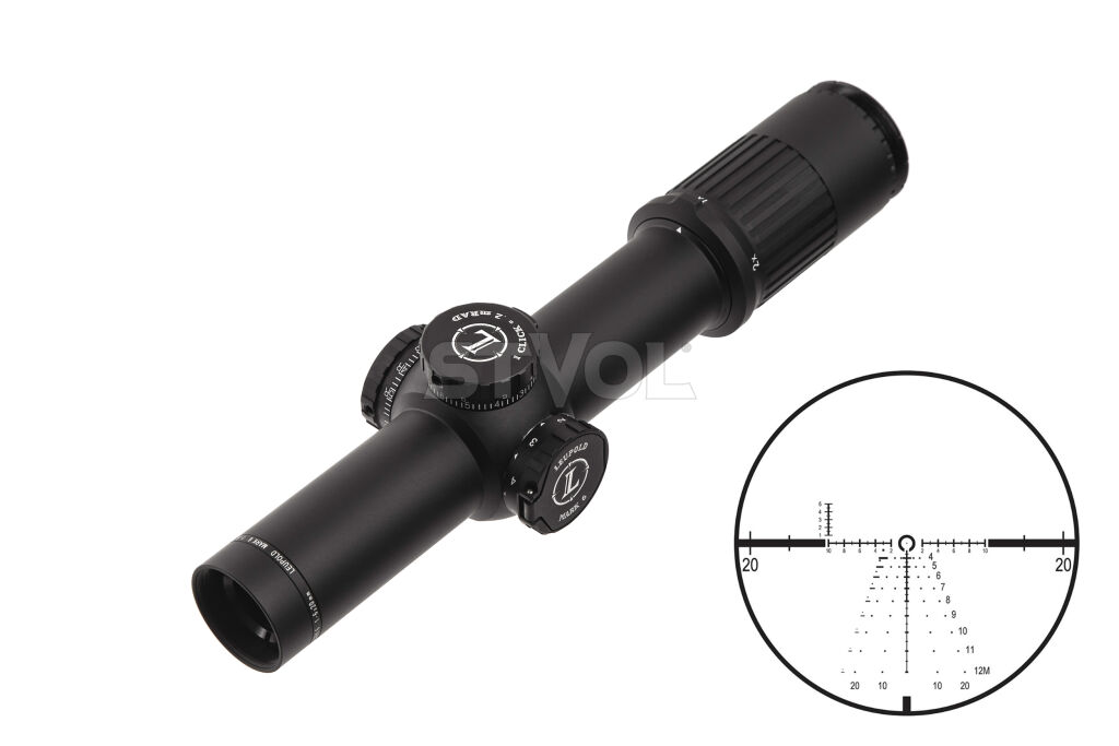 Приціл оптичний LEUPOLD MARK 6 1-6x20 (34mm) M6C1 Illum. FFP 7.62 CMR-W фото