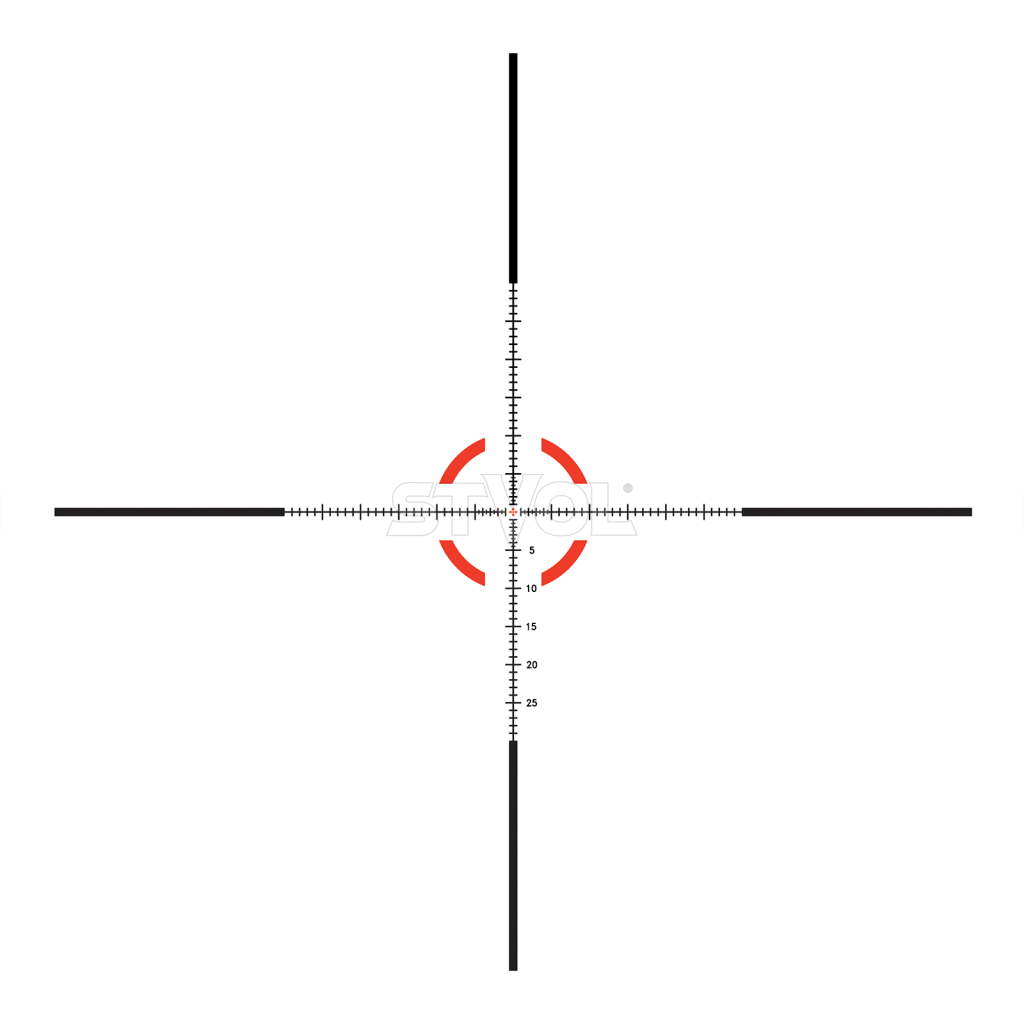 Приціл оптичний TRIJICON Credo 1-8x28 (34 мм) illum. Red/Green MRAD Segmented Circle фото 6