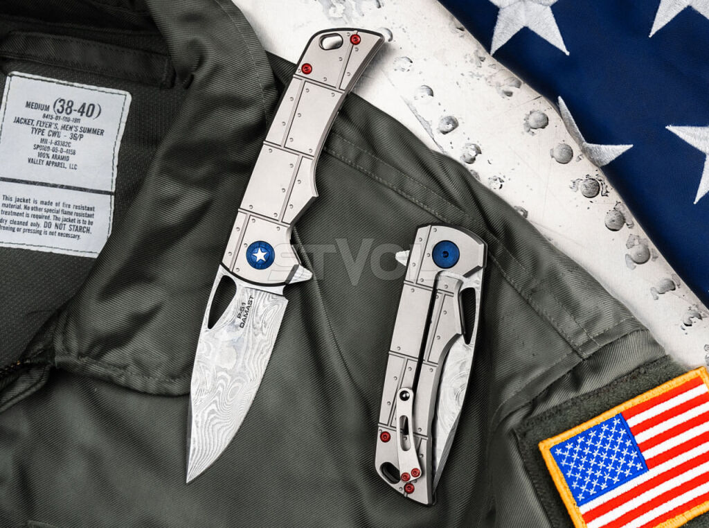 Нiж Boker Plus "P-51 Damast" фото 4