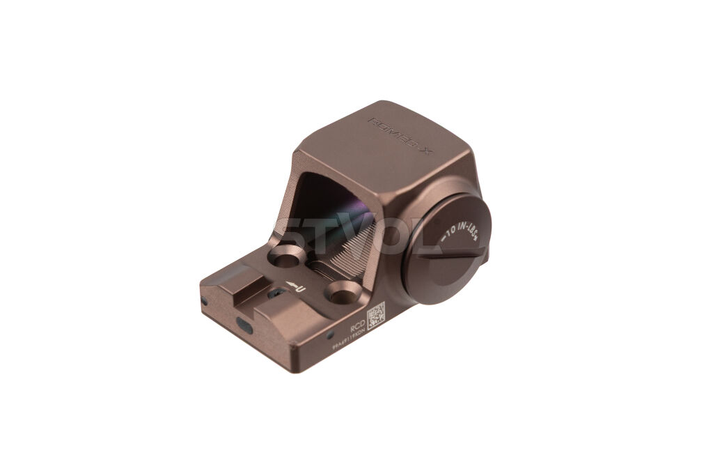 SORX1002 Прицел коллиматорный Sig Optics ROMEO-X PRO FOOTPRINT, OPEN, 2 MOA DOT&32 MOA CIRCLE, FDE фото 4