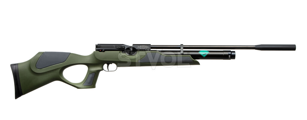 Пневматична редукторна РСР гвинтівка Weihrauch HW 100 T Synthetic stock кал. 4,5 фото 2