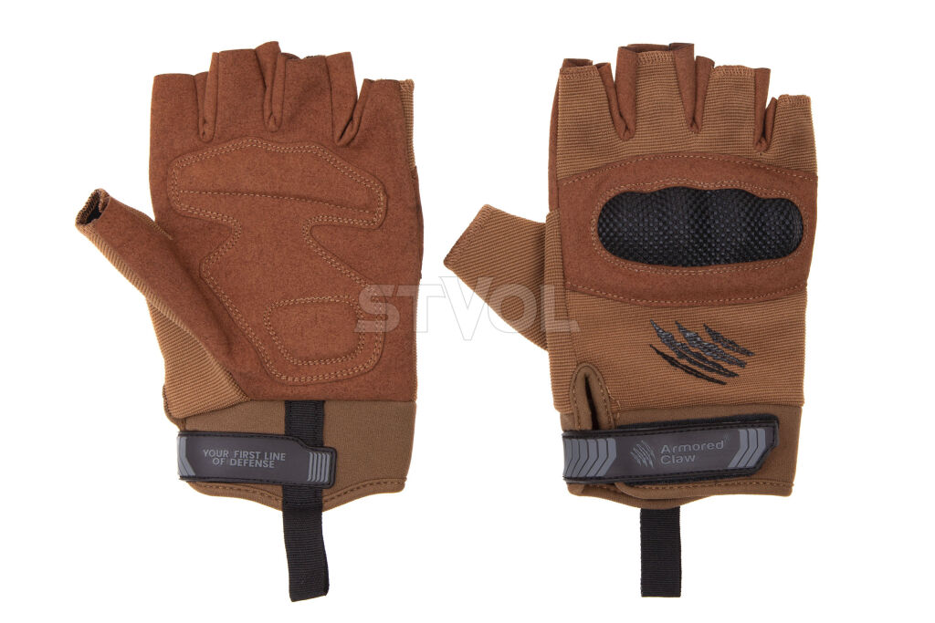 Перчатки тактические Armored Claw Shield Cut Tan Фото 3
