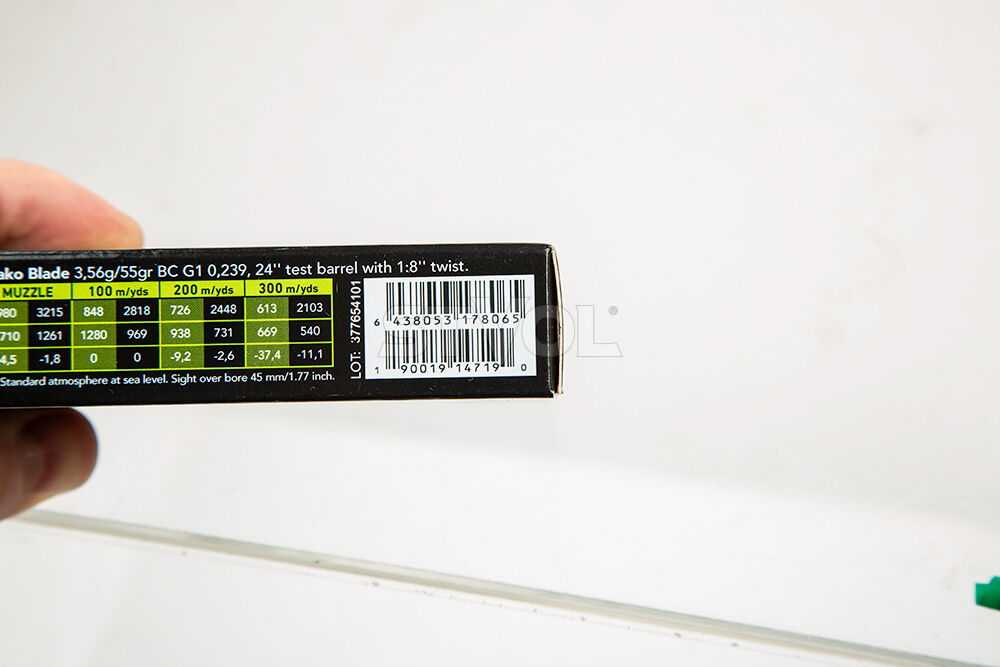 Набої нарізні Sako Powehead Blade 223 Rem SP  55Gr (3,56 г) фото 3