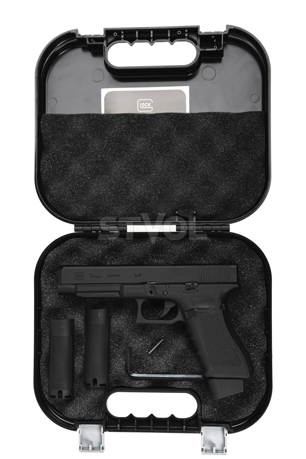 Пневматичний страйкбольний пістолет Umarex Glock34 Gen.4  кал. 6мм. CO2 Blowback фото 4