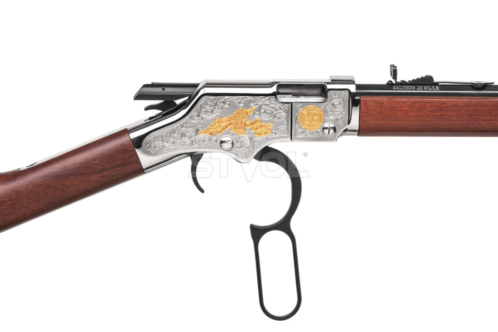 Карабін нарізний  H004SAT Henry Golden Boy кал.22LR Second Amendment Tribute Edition фото 3