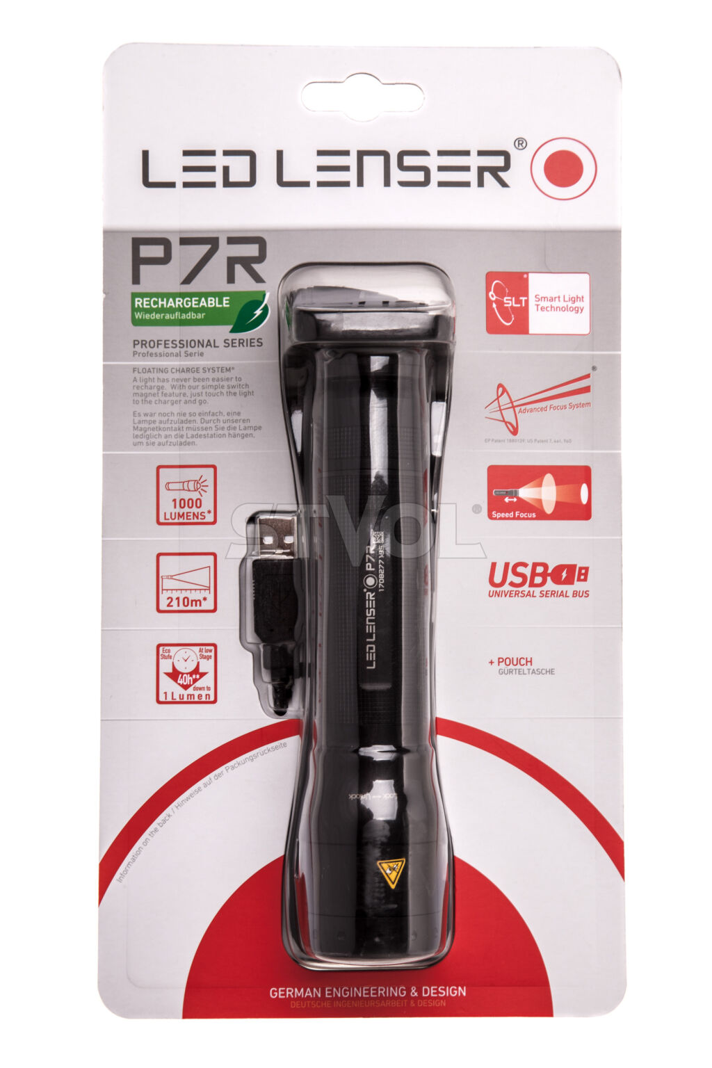Фонарь LedLenser P7R (заряжаемый) Фото 8
