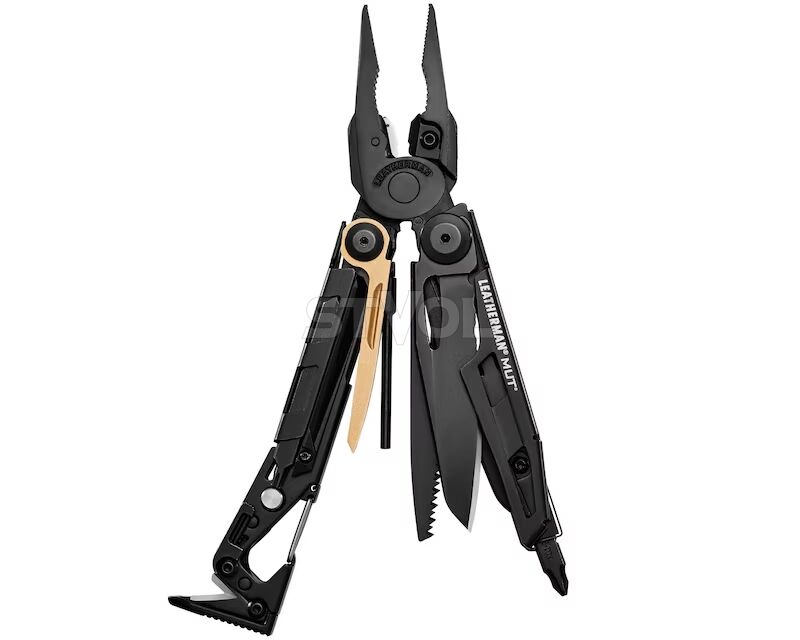 Мультиінструмент Leatherman MUT Black, чохол нейлоновий Molle (олива), sight adjuster фото