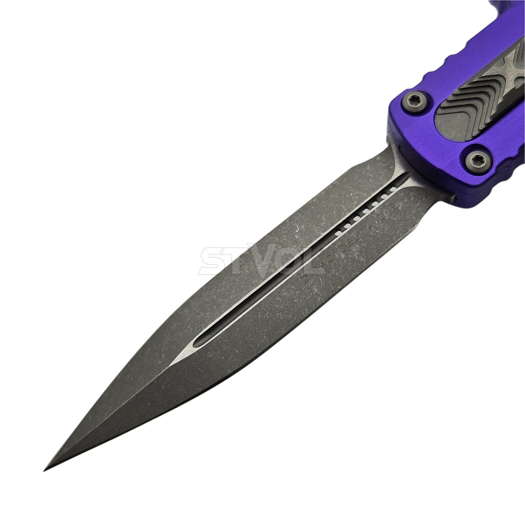 Ніж Microtech Dirac D/E OTF, Apoc Purple фото 3