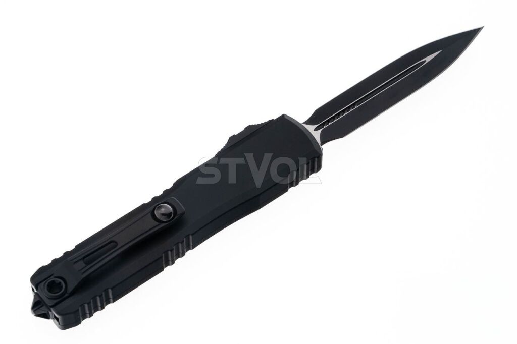 Ніж Microtech Ultratech Gen III OTF, ZBP D/E, tatical, чорний фото 2
