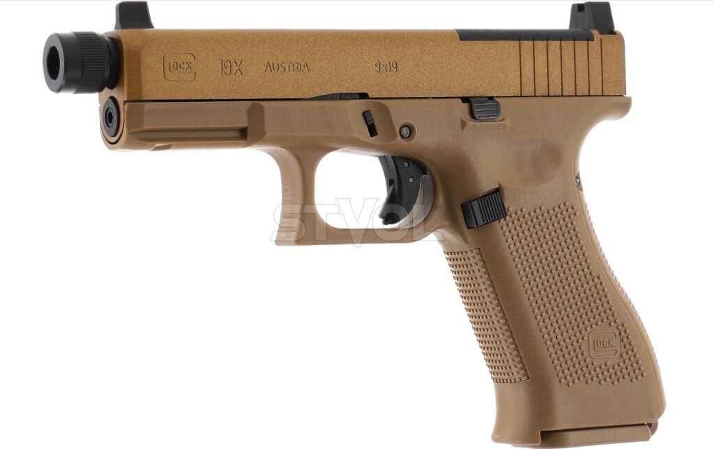 Пневматический пистолет Umarex Glock 19X MOS COY кал.4,5мм Фото 2