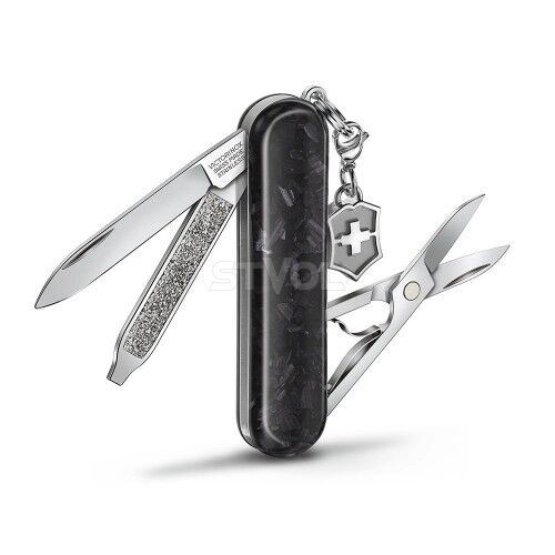 Нож Victorinox Classic Brilliant Carbon фото