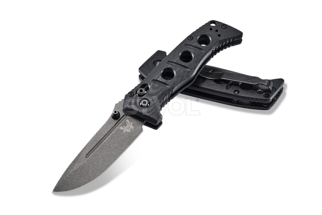 Ніж Benchmade "Sibert Mini Adamas", чорний фото