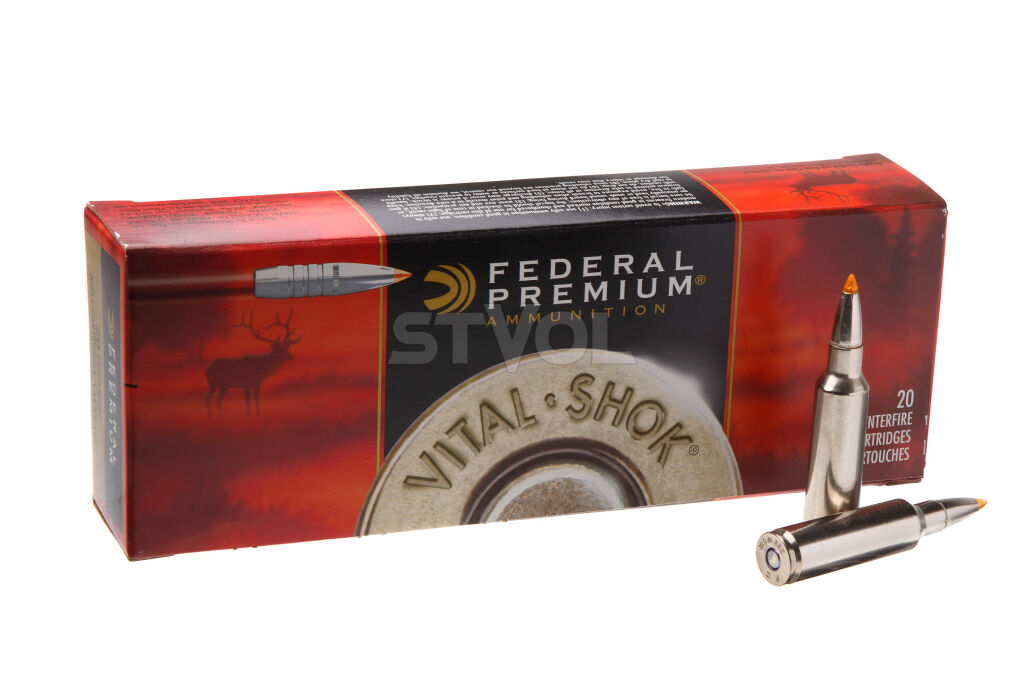 Патрон нарізний Federal Vital-Shok, 300WSM, куля 165 GR (10,69 г), TROPHY TIP фото
