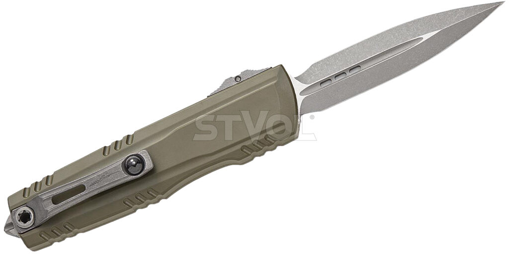 Ніж Microtech Luminary ZBP OTF, Signature series, Moss Green, Tritium Button фото 2