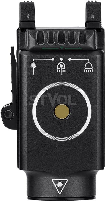 2370.35.22 Ліхтар Olight Baldr S, green laser, к:black фото 7