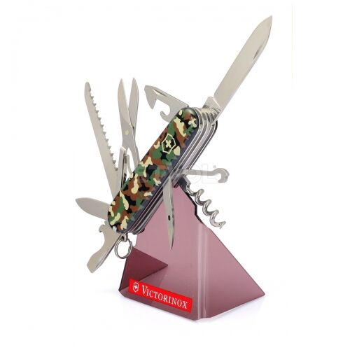 Нож Victorinox Swiss Army Huntsman "Green camouflage" Фото 2