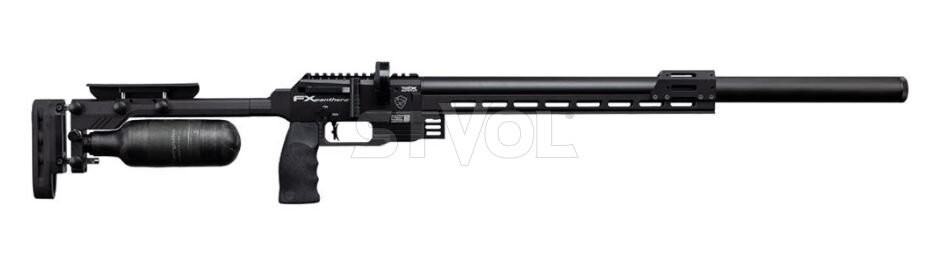 Пневматична редукторна гвинтівка FX Airgun Panthera Black Slug - 600 .177 кал фото 2