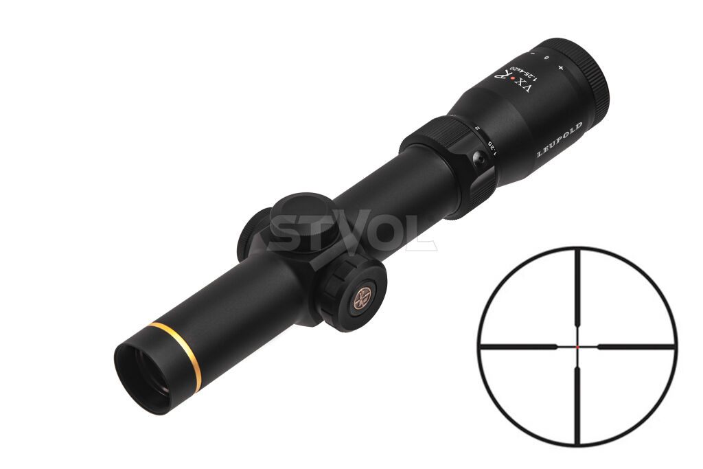 Приціл Leupold VX.R 1.25-4x20mm Matte Firedot Duplex фото
