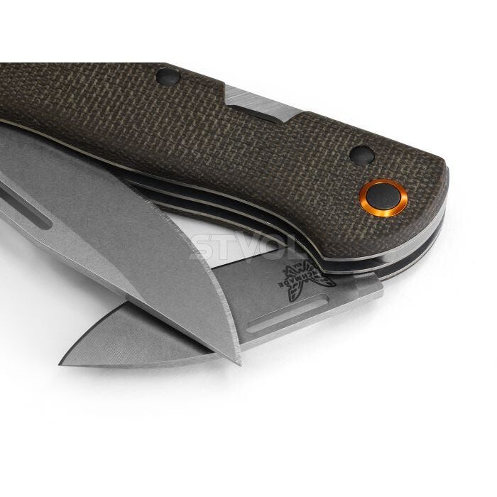 Ніж Benchmade "Weekender", 2 клинки, олива фото 13