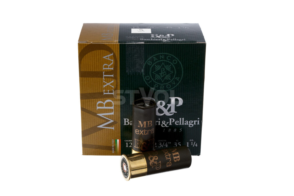 Патрон охотничий B&P MB EXTRA к.12/16/70  №5, 35 г