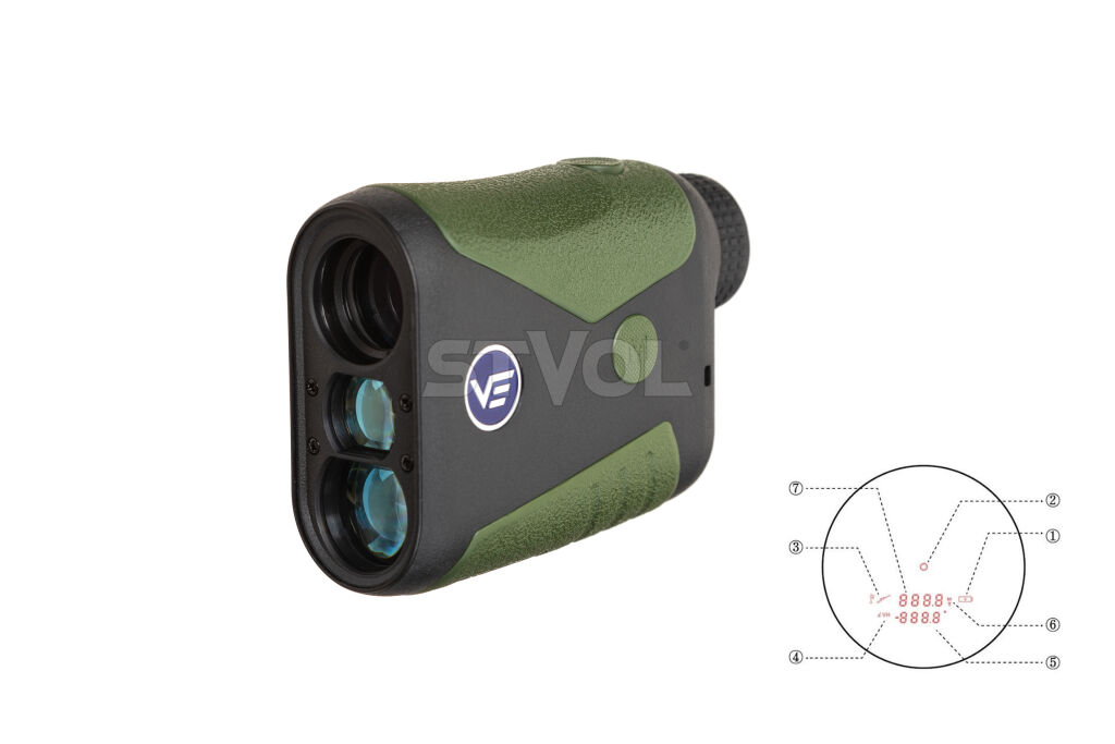 Лазерний далекомір Vector Optics Forester 6X21 GENII 1500 м фото