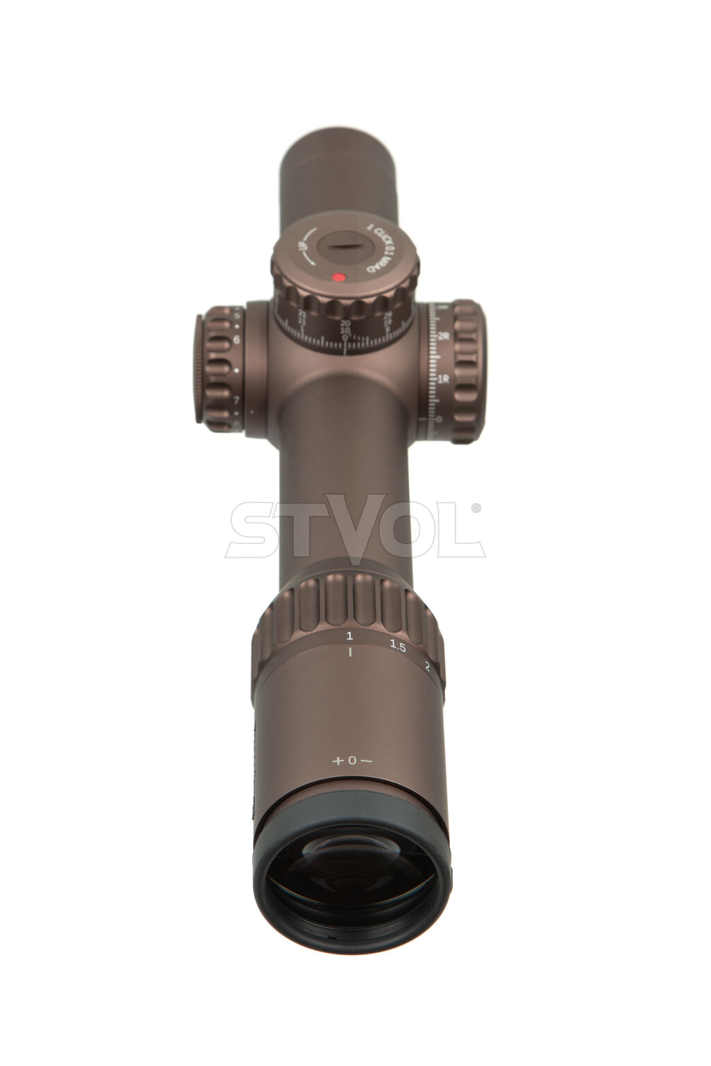 Прицел оптический Vector Optics Continental X10 1-10x28 (34 мм) ED FFP illum. VET-CTR FDE Фото 3