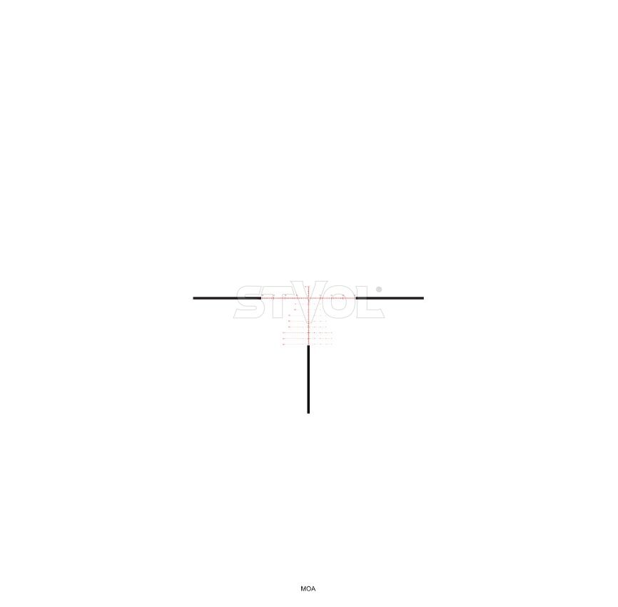 Приціл оптичний TRIJICON Credo 2-10x36 (30 мм) illum. MOA Tree Crosshair FFP Red фото 4