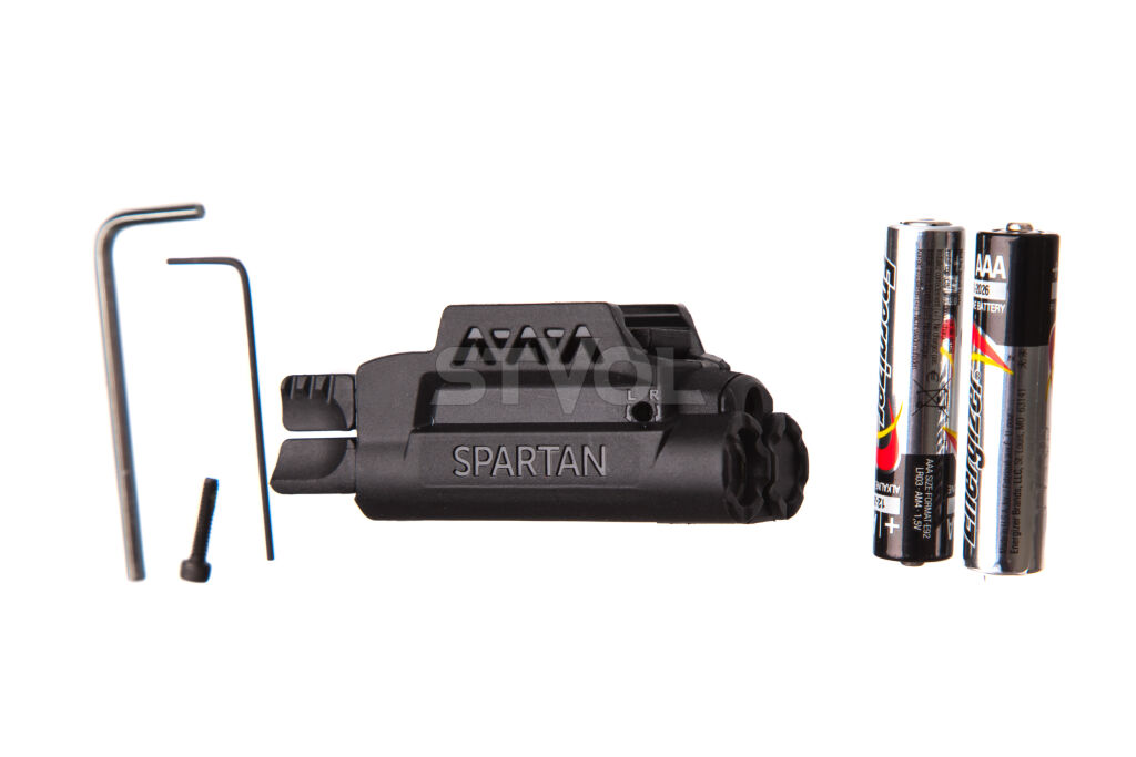 Лазерный целеуказатель LaserMax Spartan Combo (зелёный) Фото 2