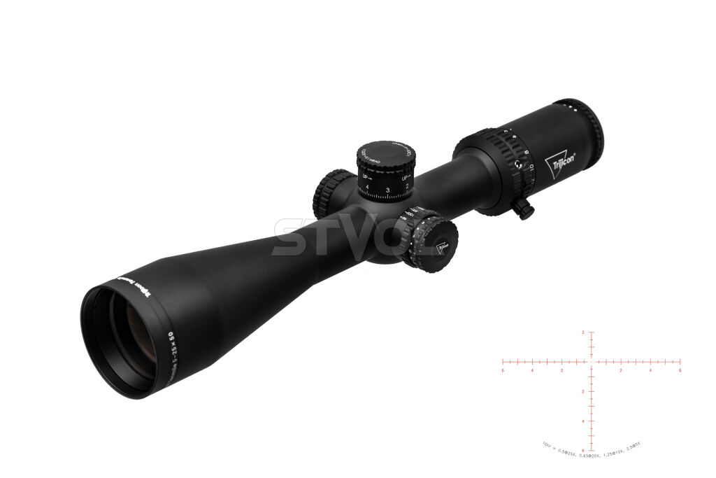 Прицел оптический TRIJICON Tenmile 5-25x50 (30 мм) illum. MRAD Crosshair SFP Red