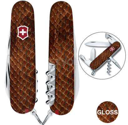 Ніж Victorinox Swiss Army Spartan Design Шкіра кобри фото 3