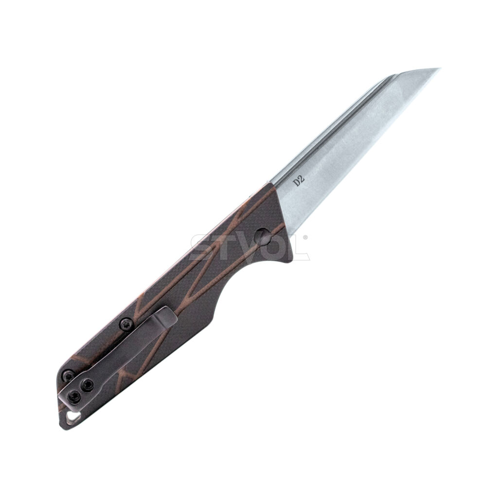 Ніж StatGear "Ledge". коричневий фото 2