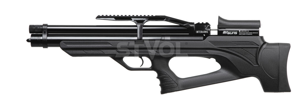 Пневматична Редукторна PCP гвинтівка  Aselkon MX10-S Black  кал. 4.5 фото