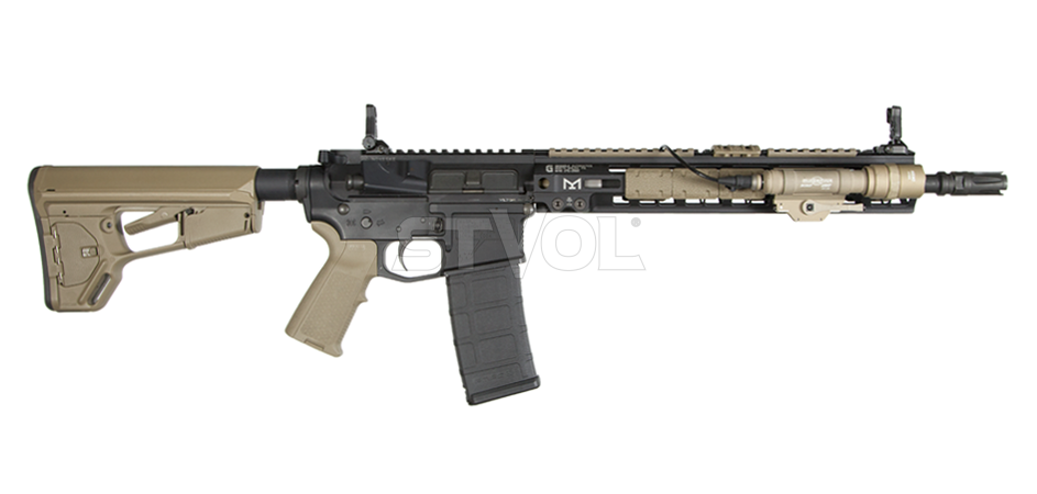 Планка Пікатінні Magpul Polymer 7 Slots M-Lok Systeme - Black фото 5