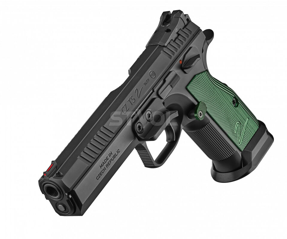 Спортивний пістолет CZ TS 2 RACING GREEN, 9x19 фото 3