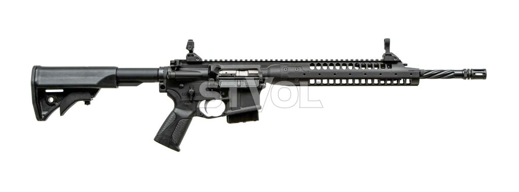 Карабін нарізний LWRC IC-A5 223 REM 16'' Gas Piston Black фото