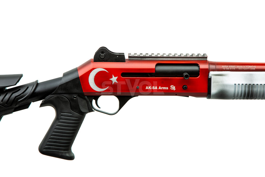 Ружьё охотничье AKSA ARMS S4 FX-13 TR Flag  кал. 12 18.5" Фото 3