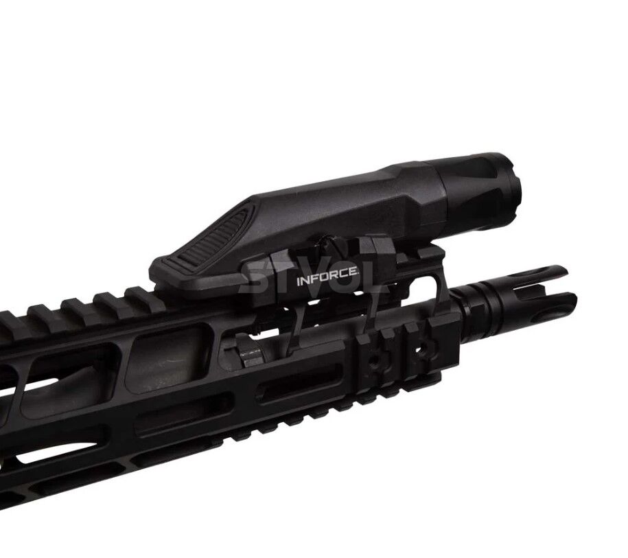 Подствольный фонарик INFORCE WMLX, Black Body, Primary LED: White; Secondary LED: IR Gen3 Фото 3