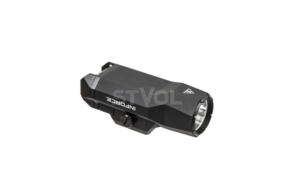 Підствольний ліхтарик INFORCE WILD2 White LED Black Body фото 2