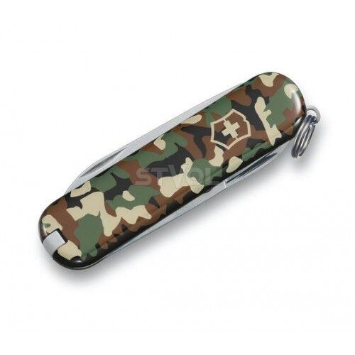 Ніж Victorinox Сlassic SD "Green camouflage" фото 2